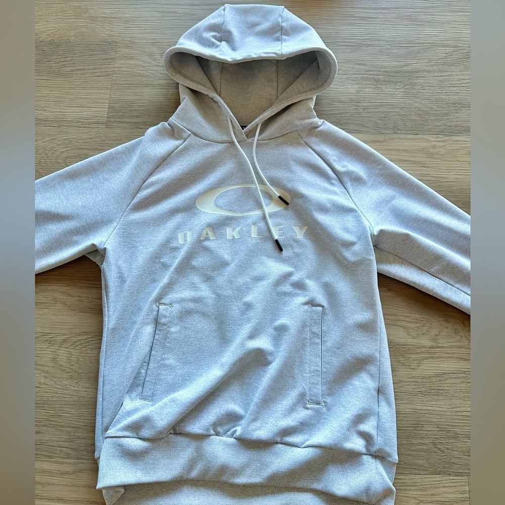 Oakley Gray Sweatshirt Hoodie Pullover